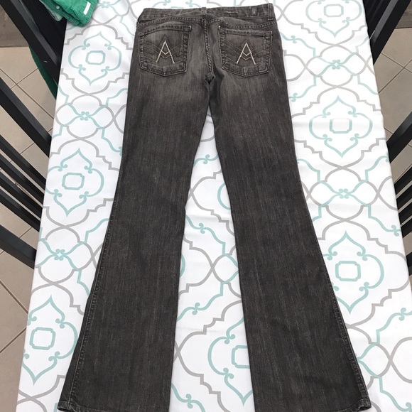 34.5” LONG!💙👖7FAM! A POCKET BROWN👖💙27 3/4 TALL - Picture 3 of 8